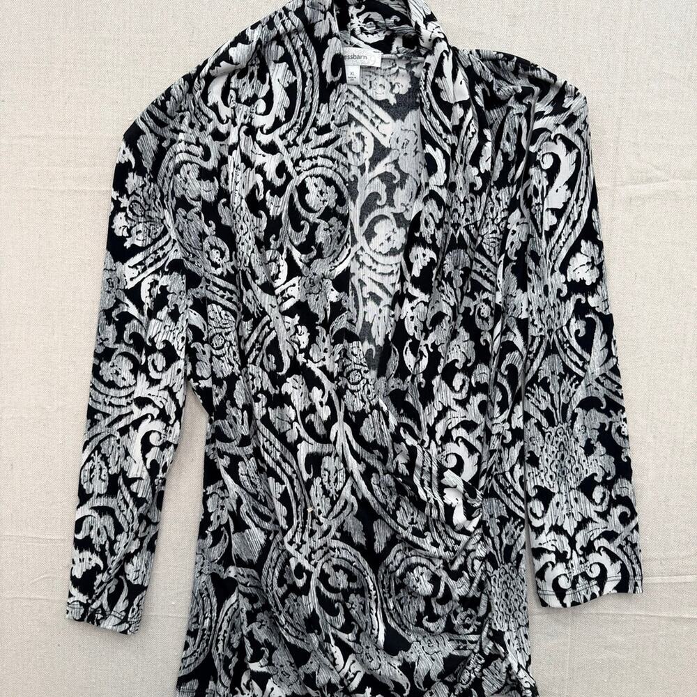 Dressbarn Wrap Top